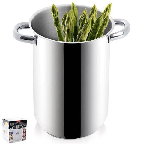 Grupa Orion Sp. z o.o. Garnek do Szparagów Makaronu ORION Stal 3,2 L 14 cm Indukcja Zmywarka
