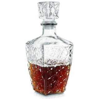 Excellent Houseware Karafka do whisky szklana 830 ml