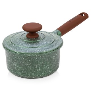 GRANITOWY RONDEL Z POKRYWKĄ GARNEK 16 CM 1,5L