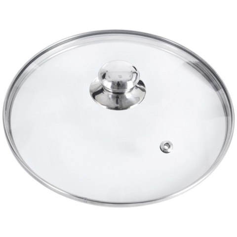 Grupa Orion Sp. z o.o. Pokrywka do Garnka Patelni Rondla z Rantem Szklana Uniwersalna ORION 32 cm