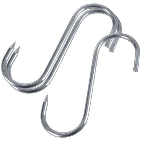 Grupa Orion Sp. z o.o. Hak Wędzarniczy ORION Stal Nierdzewna 3 szt. 11,5 x 8,5 cm Ostre Ostrze