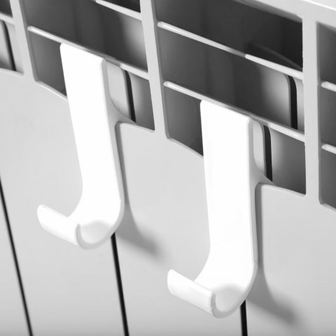 Grupa Orion Sp. z o.o. Haczyk Wieszak VILDE na Kaloryfer 2 szt. Biały Suszenie Ręczników