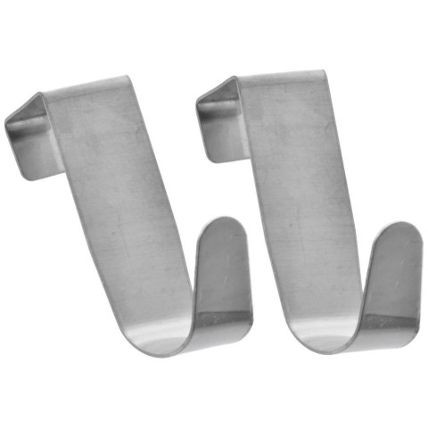 Grupa Orion Sp. z o.o. Wieszak na Drzwi Stal Nierdzewna ORION Zestaw 2 szt. Max Szer. 2 cm