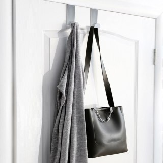 Grupa Orion Sp. z o.o. Wieszak na Drzwi Stal Nierdzewna ORION Zestaw 2 szt. Bezinwazyjny