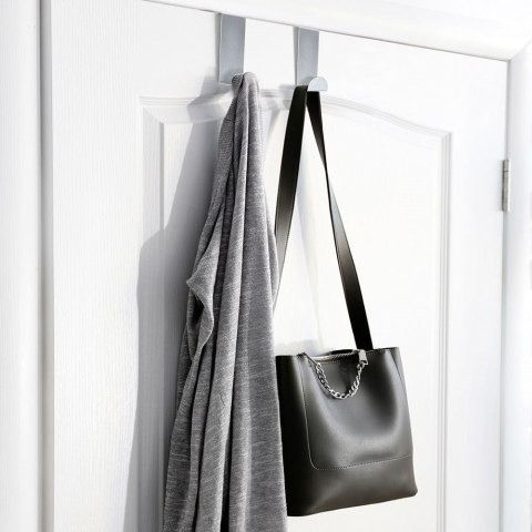 Grupa Orion Sp. z o.o. Wieszak na Drzwi Stal Nierdzewna ORION Zestaw 2 szt. Bezinwazyjny