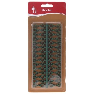 Grupa Orion Sp. z o.o. Zawieszki Haczyki 60 szt. VILDE Plastikowe Zielone na Bombki Choinkowe