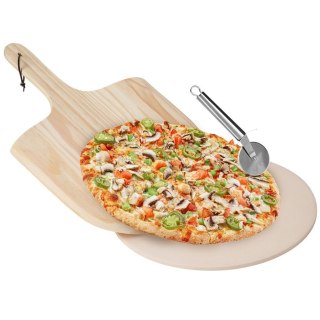 Grupa Orion Sp. z o.o. Kamień do Pieczenia Pizzy Szamotowy Łopata Nóż VILDE