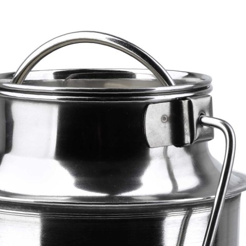 Grupa Orion Sp. z o.o. Kanka Bańka na Mleko z Uchwytami Zamykana Stalowa Nierdzewna ORION 2,5 l