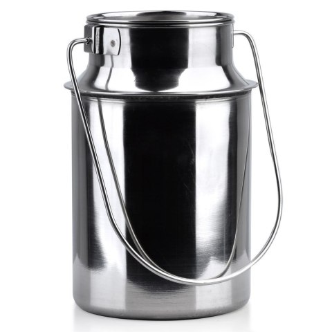 Grupa Orion Sp. z o.o. Kanka Bańka na Mleko z Uchwytami Zamykana Stalowa Nierdzewna ORION 2,5 l