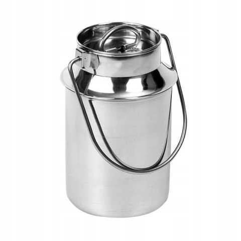 Grupa Orion Sp. z o.o. Kanka Bańka na Mleko z Uchwytami Zamykana Stalowa Nierdzewna ORION 2,5 l