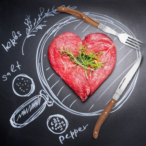 Grupa Orion Sp. z o.o. Sztućce do Steków i Burgerów Stalowe ORION 2 el.