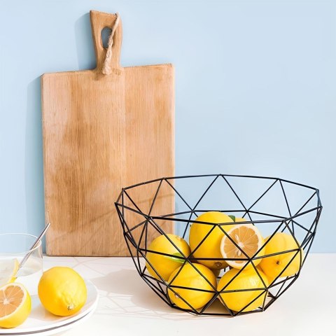 Grupa Orion Sp. z o.o. Kosz na Owoce Warzywa z Wieszakiem na Banany VILDE