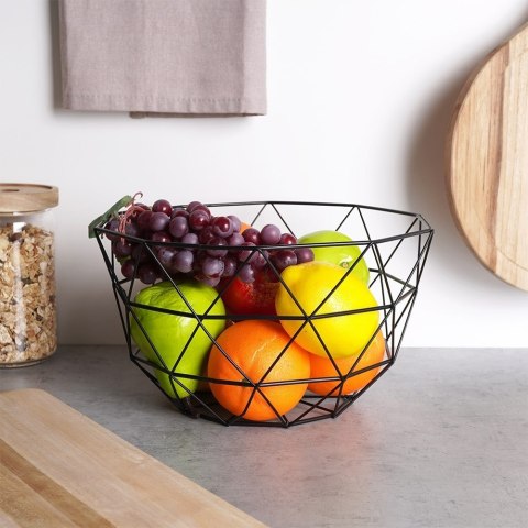 Grupa Orion Sp. z o.o. Kosz na Owoce Warzywa z Wieszakiem na Banany VILDE