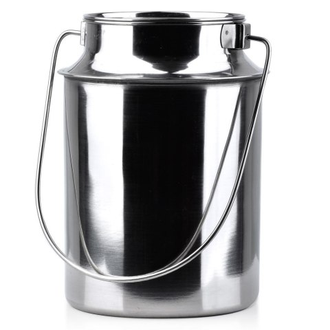 Grupa Orion Sp. z o.o. Kanka bańka na mleko do mleka stalowa nierdzewna retro 7,5 l