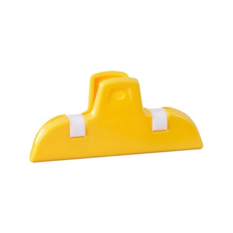 Grupa Orion Sp. z o.o. Klipsy do Torebek ORION Żółte 3 szt. 7,5 cm Tworzywo Kuchnia