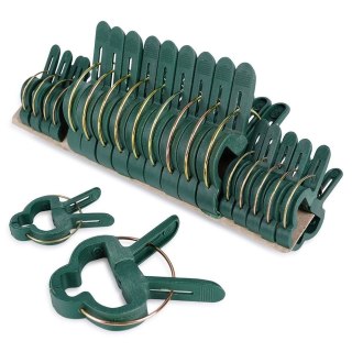 Grupa Orion Sp. z o.o. Klipsy do Roślin PROGARDEN 20 szt. 2 Rozmiary Ogrodowe Doniczkowe