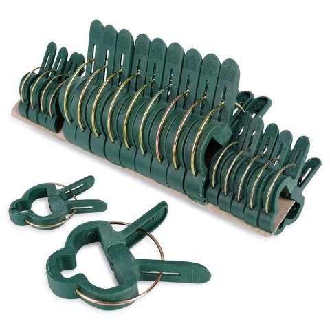 Grupa Orion Sp. z o.o. Klipsy do Roślin PROGARDEN 20 szt. 2 Rozmiary Ogrodowe Doniczkowe