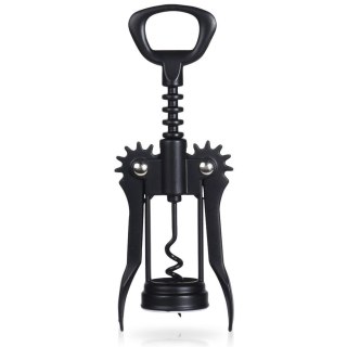 Grupa Orion Sp. z o.o. Korkociąg do Wina Metalowy Czarny 16 cm EXCELLENT HOUSEWARE Wytrzymały