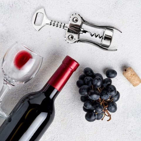 Grupa Orion Sp. z o.o. Korkociąg do Wina Metalowy Solidny Elegancki ORION 19 cm