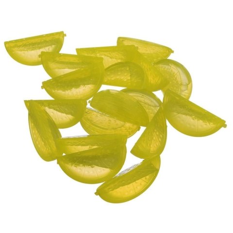 Grupa Orion Sp. z o.o. Kostki Lodowe Wielorazowe Kształt Cytryn 20 Sztuk ORION Nie Rozcieńczają