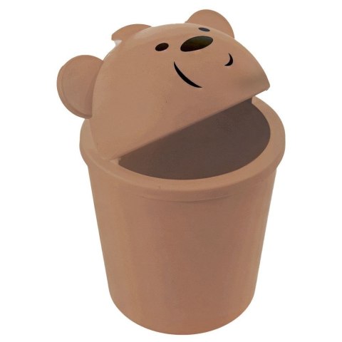 Grupa Orion Sp. z o.o. Kosz na śmieci miś brązowy 1,5 l
