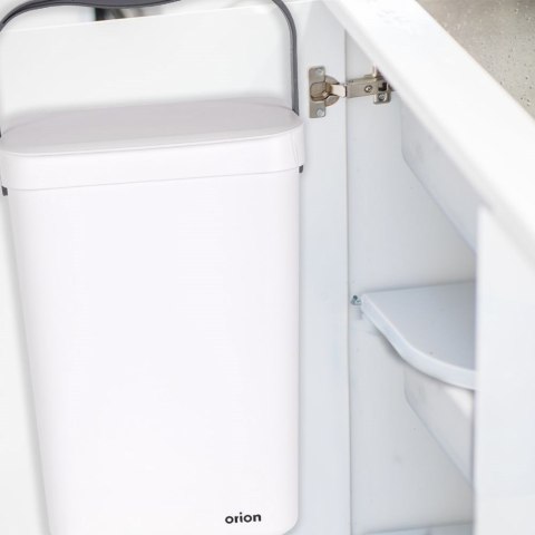 Grupa Orion Sp. z o.o. Kosz na Śmieci Zawieszany Biały ORION 10 L