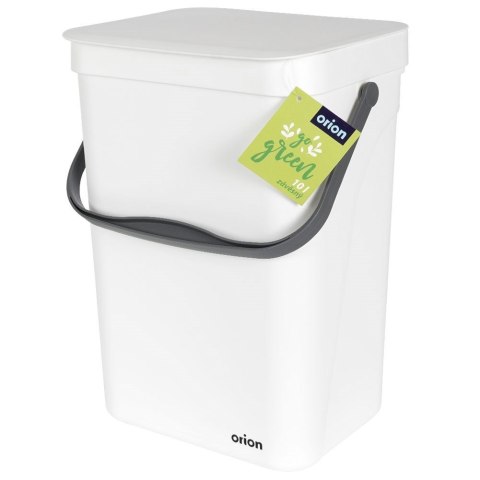 Grupa Orion Sp. z o.o. Kosz na Śmieci Zawieszany Biały ORION 10 L