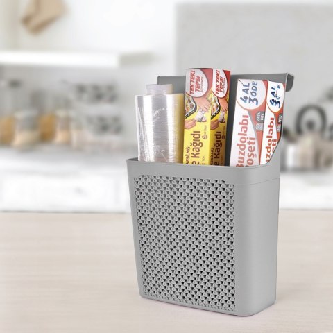 Grupa Orion Sp. z o.o. Koszyk na Drzwi Plastikowy 24 x 12 x 35 cm ORION Wytrzymały i Uniwersalny