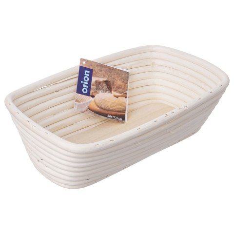 Grupa Orion Sp. z o.o. Koszyk rattanowy do wyrastania garowania chleba ciasta na chleb 1,5kg 29x17x8 cm