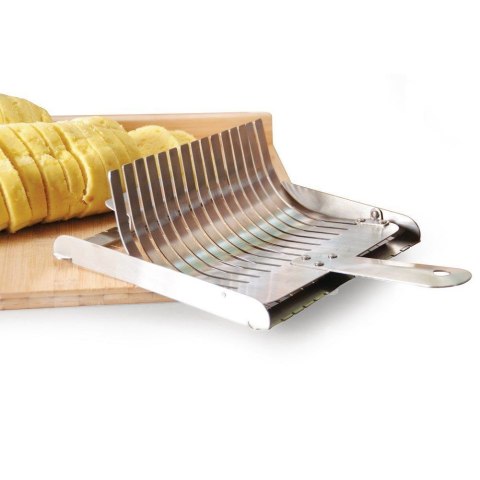 Grupa Orion Sp. z o.o. Krajalnica do Klusek Knedli Knedlików Chałki Stalowa Solidna ORION 31x21 cm