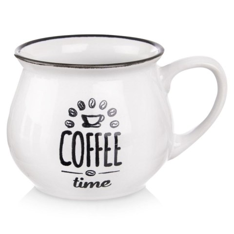 Grupa Orion Sp. z o.o. Kubek do kawy ceramiczny biały 320 ml