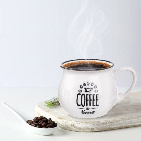 Grupa Orion Sp. z o.o. Kubek do kawy ceramiczny biały 320 ml