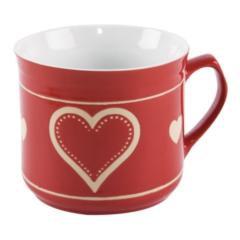Grupa Orion Sp. z o.o. Kubek Ceramiczny Serce 650 ml ORION Pojemny Praktyczny na Co Dzień
