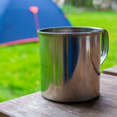 Grupa Orion Sp. z o.o. Kubek turystyczny stalowy 600 ml
