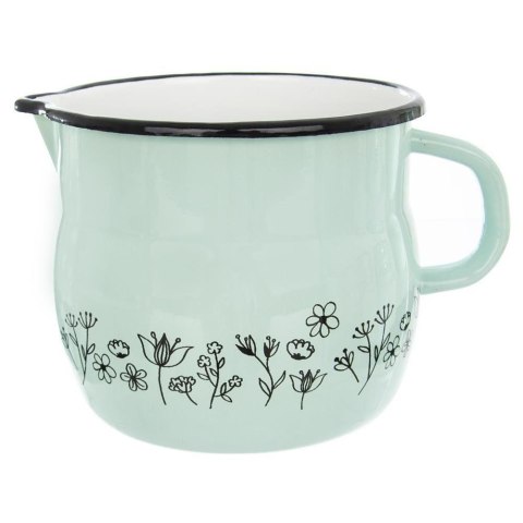 Grupa Orion Sp. z o.o. Kubek garnuszek garnek emaliowany retro 1,9 l 14 cm