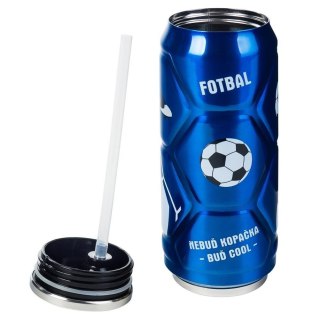 Grupa Orion Sp. z o.o. Kubek Termiczny Termos Bidon Piłka Puszka ORION Niebieski 500 ml