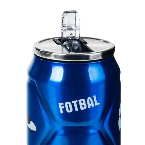 Grupa Orion Sp. z o.o. Kubek Termiczny Termos Bidon Piłka Puszka ORION Niebieski 500 ml