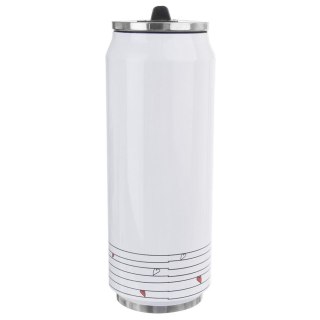 Grupa Orion Sp. z o.o. Kubek termiczny termos bidon serca serduszka PUSZKA 500 ml