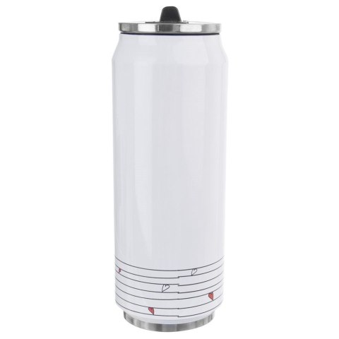 Grupa Orion Sp. z o.o. Kubek termiczny termos bidon serca serduszka PUSZKA 500 ml