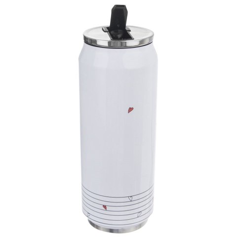 Grupa Orion Sp. z o.o. Kubek termiczny termos bidon serca serduszka PUSZKA 500 ml