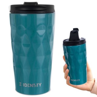 Grupa Orion Sp. z o.o. Kubek Termiczny Stalowy Niebieski 430 ml