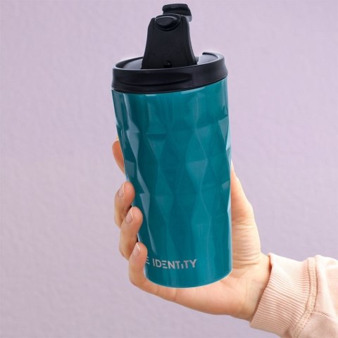 Grupa Orion Sp. z o.o. Kubek Termiczny Stalowy Niebieski 430 ml