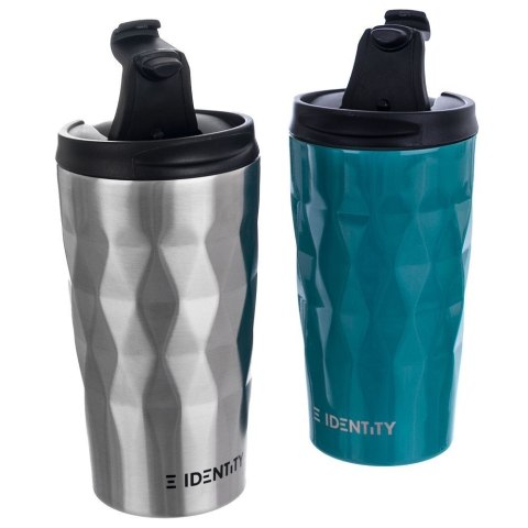 Grupa Orion Sp. z o.o. Kubek Termiczny Stalowy Niebieski 430 ml