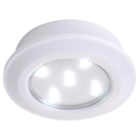 FX Light Lampka nocna LED z taśmą samoprzylepną pilot 9,5 cm 3 szt.