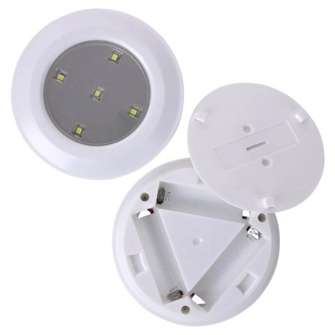 FX Light Lampka nocna LED z taśmą samoprzylepną pilot 9,5 cm 3 szt.