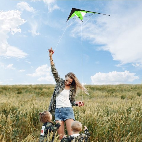 Grupa Orion Sp. z o.o. Latawiec akrobacyjny zielony 120x50 cm