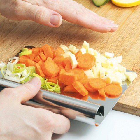 Grupa Orion Sp. z o.o. Łopatka do Kremu Stal Nierdzewna 14 x 16,5 cm do Zmywarki do Tortów ORION