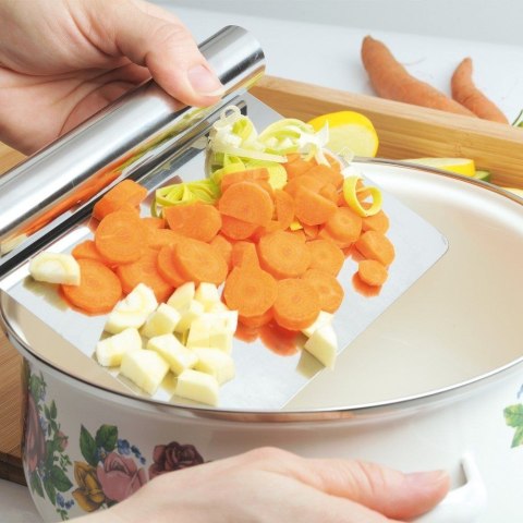 Grupa Orion Sp. z o.o. Łopatka do Kremu Stal Nierdzewna 14 x 16,5 cm do Zmywarki do Tortów ORION