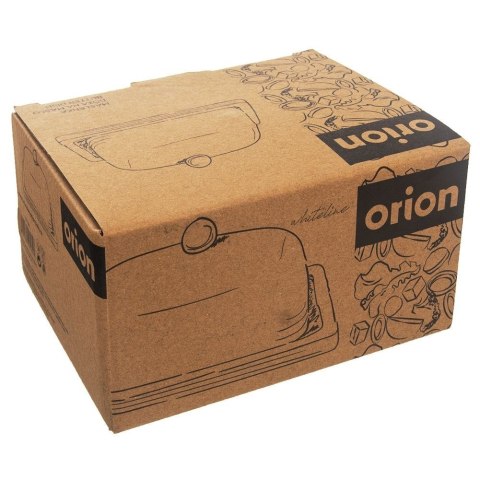 Grupa Orion Sp. z o.o. Maselniczka Maselnica Porcelanowa Bambusowa do Masła Biała ORION 16 x 13 cm