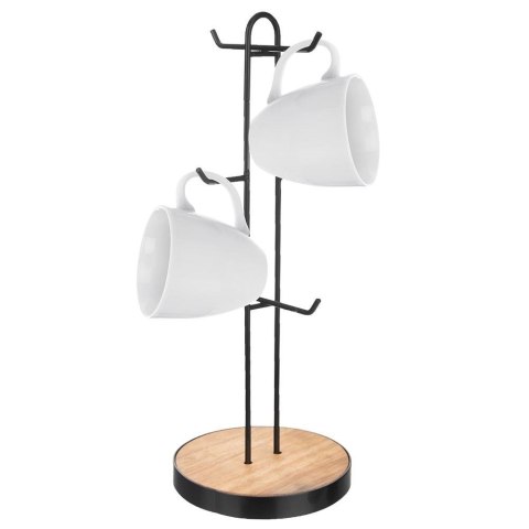 Grupa Orion Sp. z o.o. Metalowy Stojak na Kubki i Filiżanki na 6 Naczyń ORION